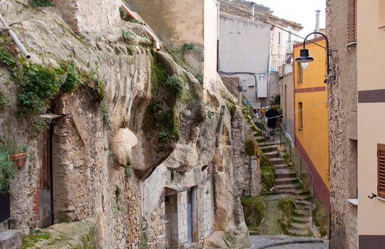 Sperlinga, medieval village in Sicily
