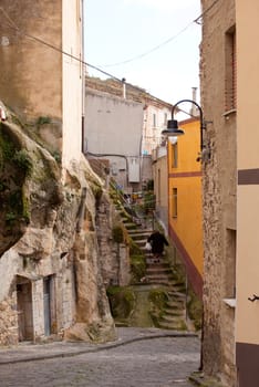 Sperlinga, medieval village in Sicily