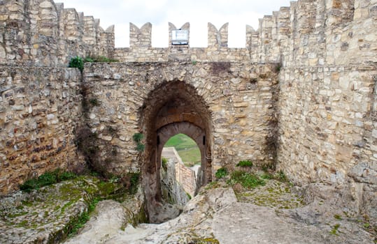 Arc of medieval castle, Sperlinga - Sicily