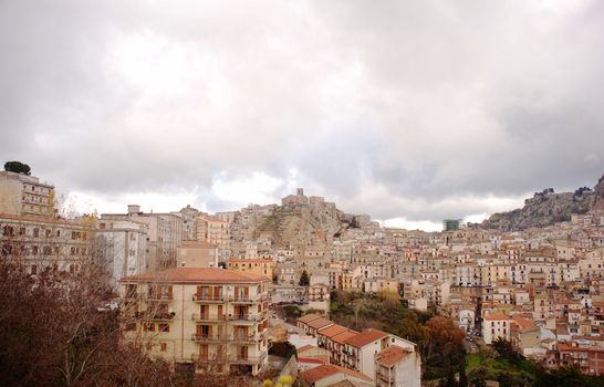 View of Nicosia, Sicily - Italy