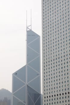 HONG KONG - MAR 25, Bank of China landmark in Hong Kong on 25 March, 2011. 