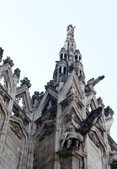 Detail of the Milan cathedral - Italy