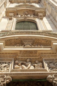 Detail of Milan cathedral, Italy