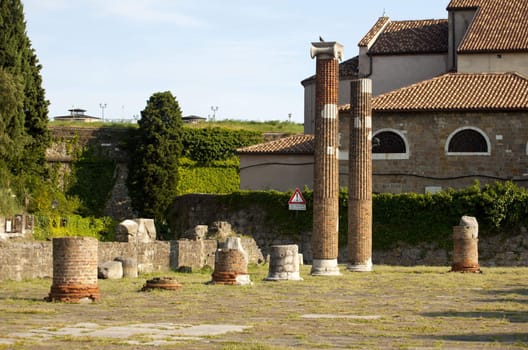 St Giusto Roman ruins, Trieste - Italy
