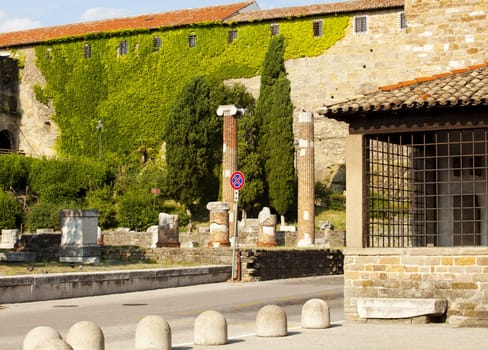 St Giusto Roman ruins, Trieste - Italy