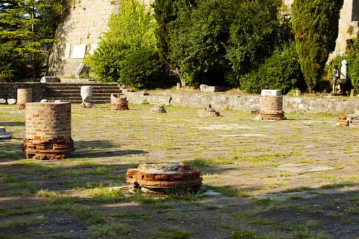 St Giusto Roman ruins, Trieste - Italy