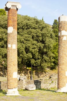 St Giusto Roman ruins, Trieste - Italy