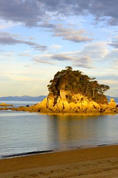 Little Kaiteriteri Island, New Zealand Summer