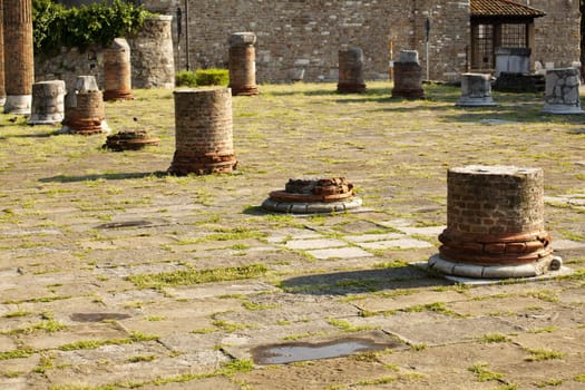 St Giusto Roman ruins, Trieste - Italy