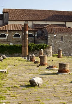 St Giusto Roman ruins, Trieste - Italy