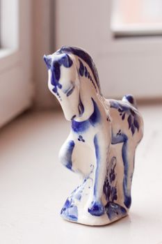 An original toy ceramics painted horse
