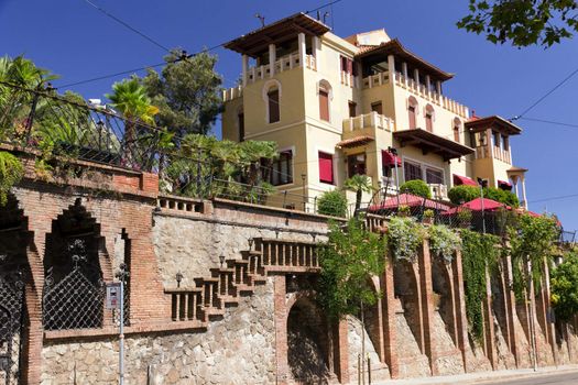Luxury Home Exterior architectural in Barcelona, Spain