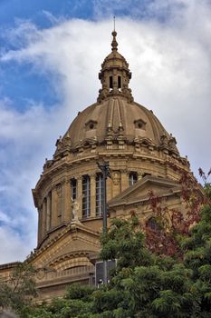 National Museum d'Art de Catalunya in Barcelona. Spain