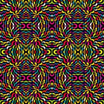 Abstract psychedelic background