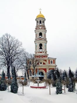 bell tower-type with inner face