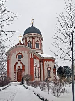 winter type main church of the priory