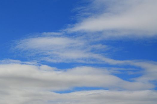 Cloudscape on a sunny day.
