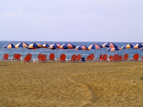 empty beach in greece