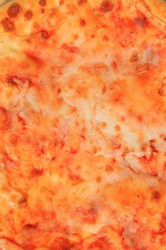 Close up of a mini cheese pizza.
