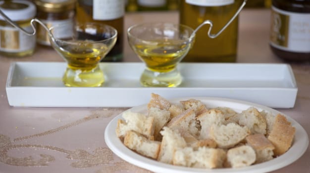 Photo of Oil, honey and bread