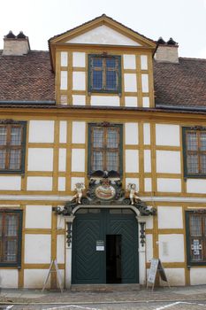 Close up to an old building, Potsdam, Germany, Europe