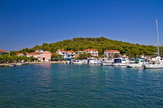 Kukljica summer destination waterfront, Island of Ugljan, Croatia
