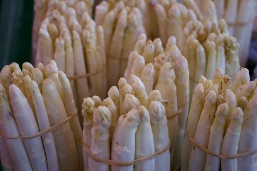 A bunch of fresh asparagus