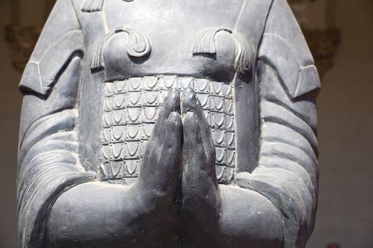 Photo of an Oriental statue