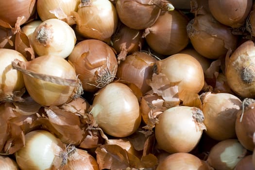 Photo of Gold Onions background