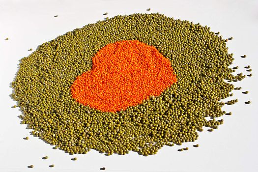 Photo of Heart of lentils and beans