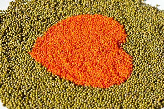 Photo of Heart of lentils and beans