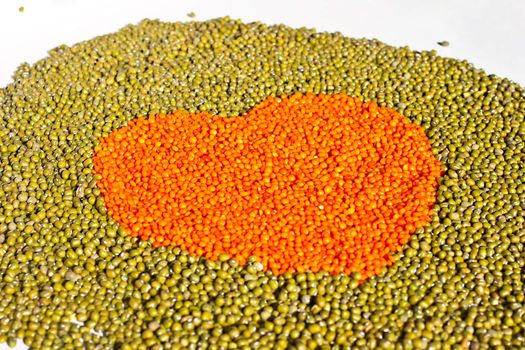 Photo of Heart of lentils and beans