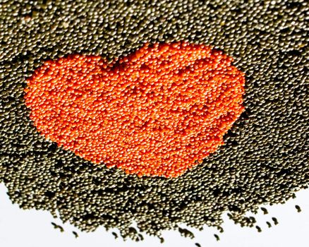 Photo of Heart of lentils and beans