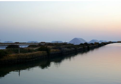 Saltproduction in Sicily