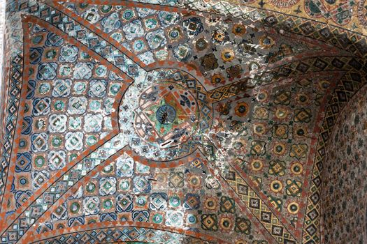 Interior of the Hagia Sophia in Istanbul. Turkey 