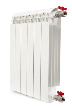  radiator isolated on the white background
