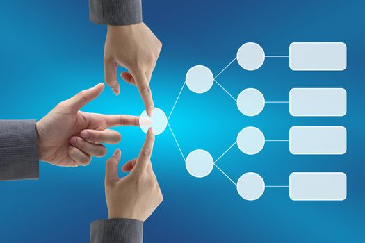 business decision team analysis diagram