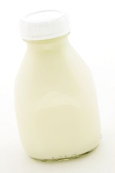 Delicious, nutritious and fresh Pint Glass Milk Bottle.