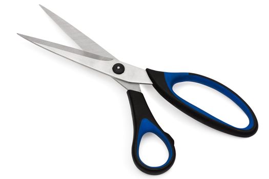 Scissors - it is isolated on a white background
