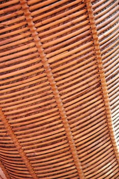detailed texture of wicker