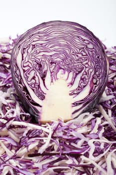 White and Red  Cabbage