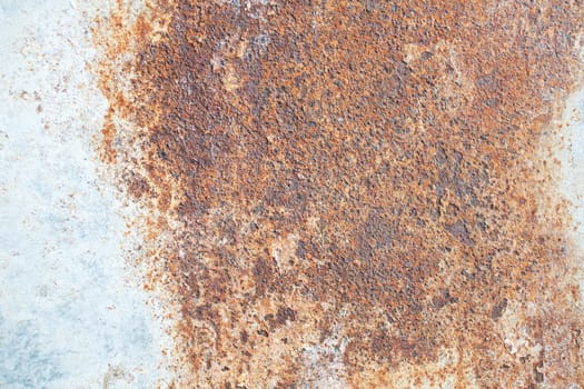 Detail of Rusty iron background