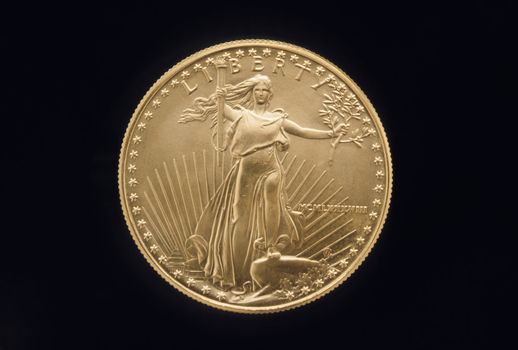 one ounce gold US coin