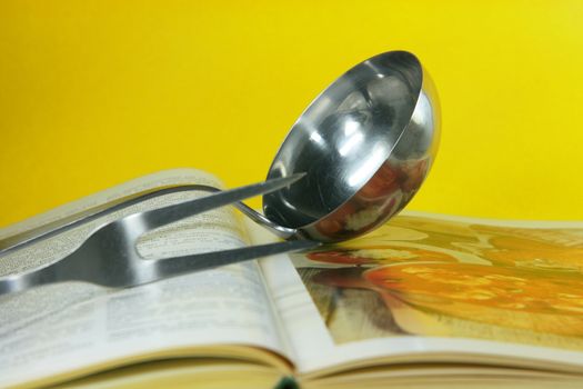 cooking and recipe food gourment concepts book with recipes