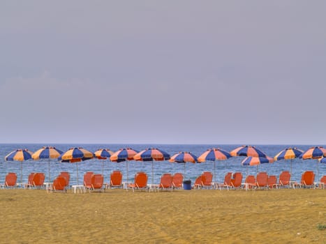 empty beach in greece