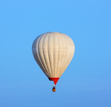 balloon against a backdrop of blue sky