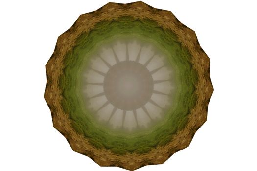 green circle