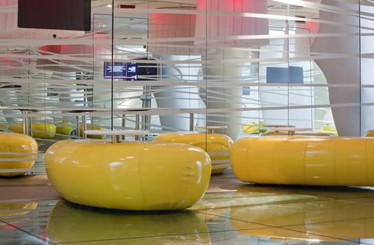 Photo of Yellow modern furniture