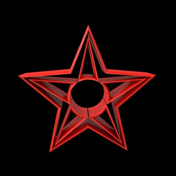 Red star of socialism in China, Russia and Vietnam