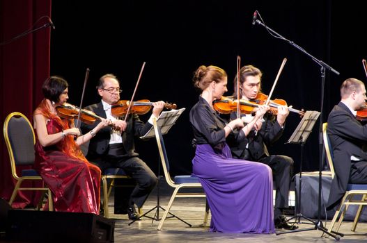 Strauss Festival Orchestra Vienna in concert Crocus City Hall. 
Moscow - November 17, 2010